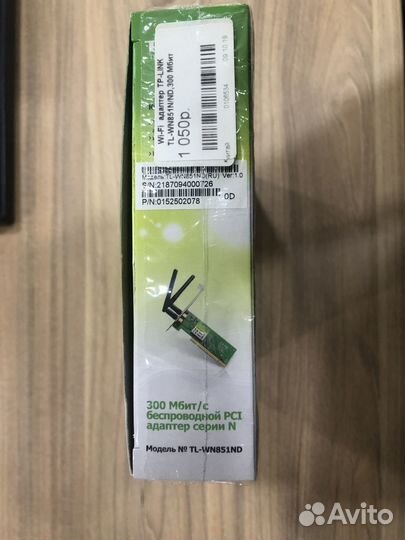 Wifi адаптер pci tp-link