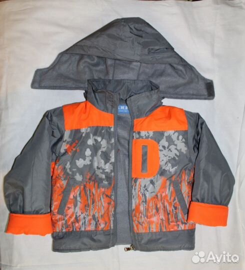 Куртка и штаны с нагрудником осень-весна