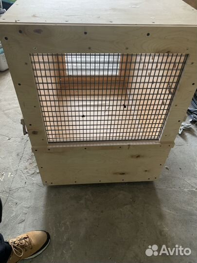 Ящик деревянный для перевозки животных