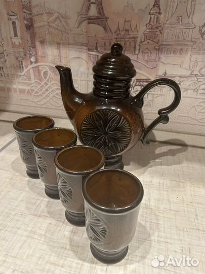 Чайный сервиз керамика СССР