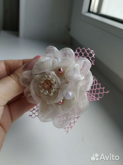 Заколка для волос ручная работа