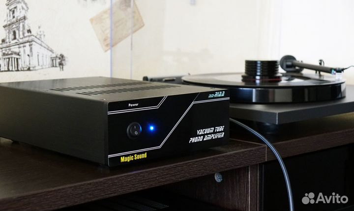 Фонокорректор ламповый MM-riaa для винила