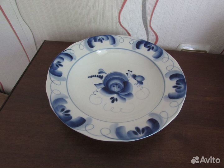 Гжель тарелки пакетом