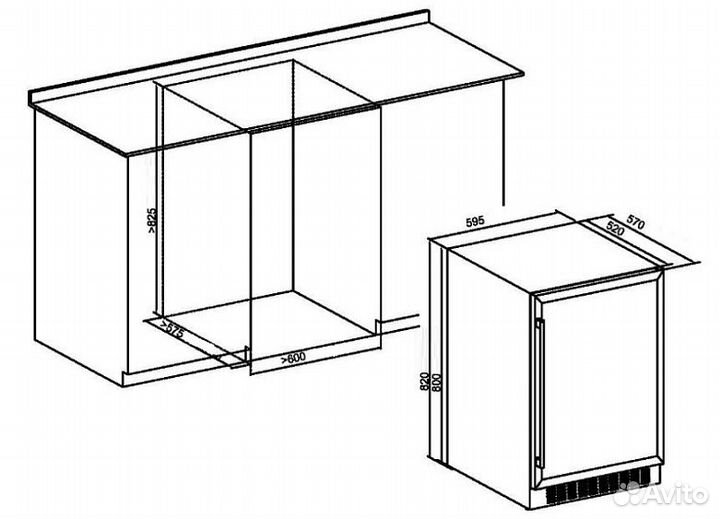 Винный шкаф weissgauff WWC-46 DB DualZone