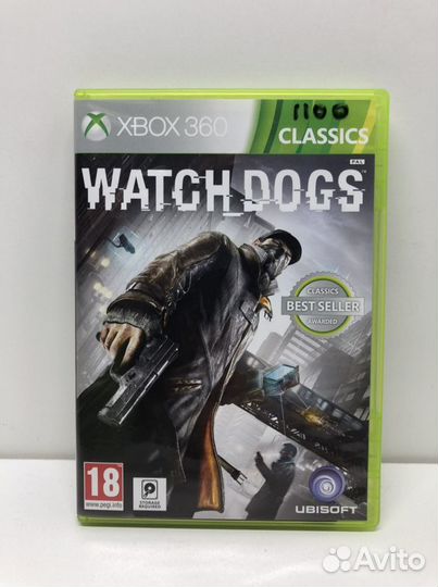 Диск Watch dogs англ на Xbox 360