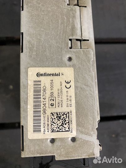 CD магнитола Citroen C4 B7