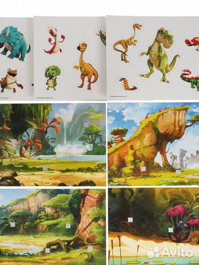 Игра с липучками Гигантозавр