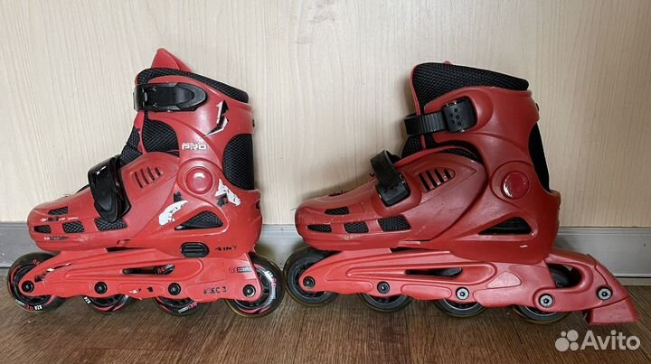 Роликовые коньки детские раздвижные