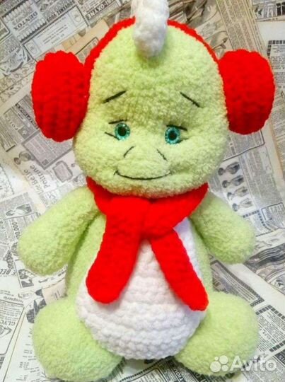 Вязаные игрушки ручной работы