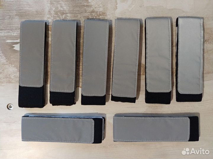 Светоотражающие повязки на липучке