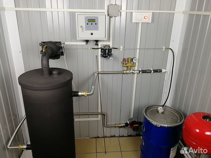 Котел на отработке