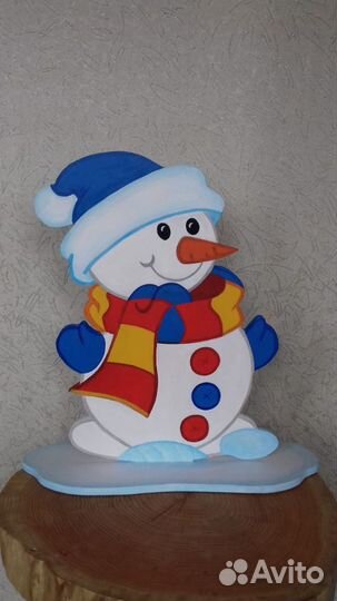 Фигурки из фанеры новогодние (можно на улице поста