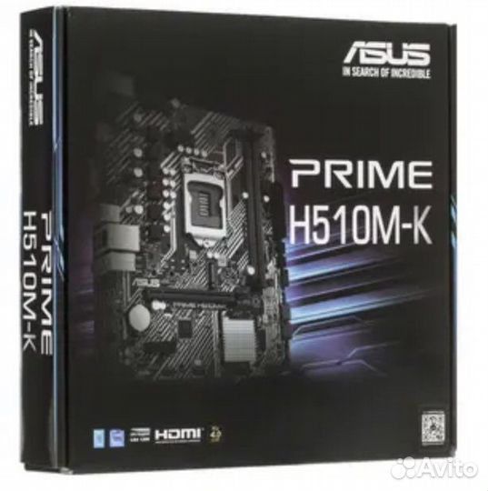 Материнская плата Asus prime H510 M-K