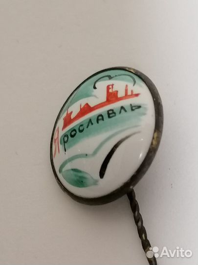 Значок Ярославль финифть