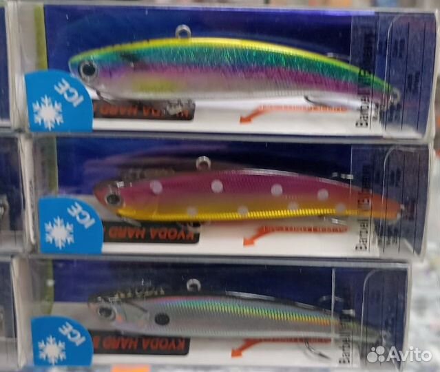 Раттлины kyoda barbell VIB 90mm 29g