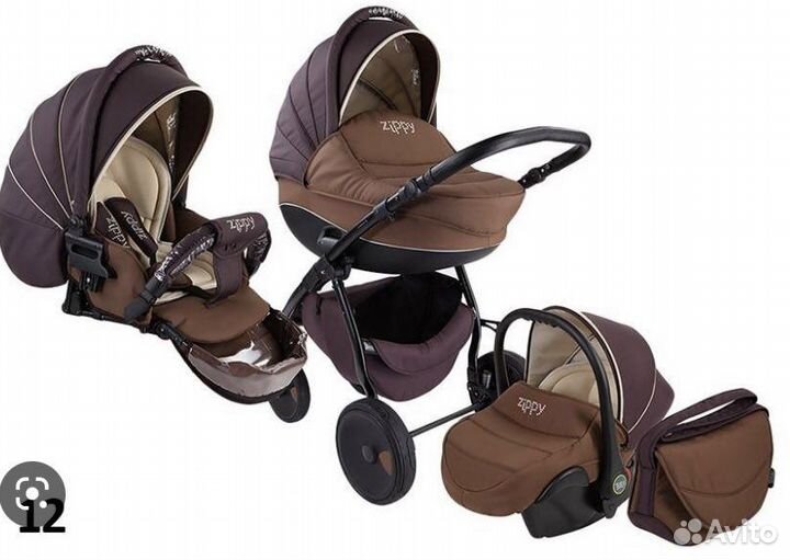 Коляска zippy 3 в 1
