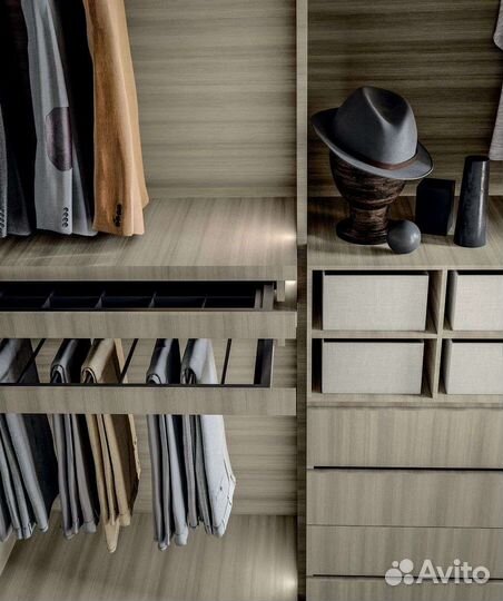 Гардеробная geometric 02 DallAgnese. Итальянская м