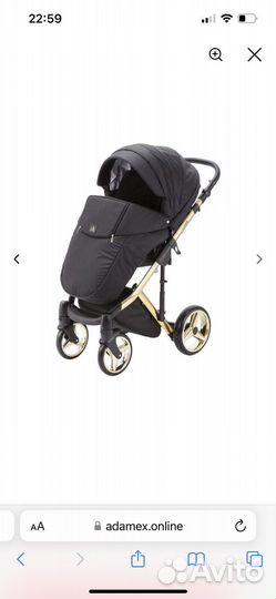 Коляска adamex 3 в 1