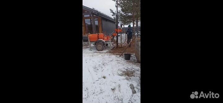 Бурение скважины для дома