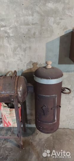 Мангал казан передвижной бу