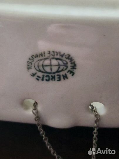 Гжель- часы настенные размером 11,5х11,5см