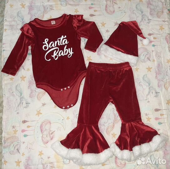 Новогодний костюм для девочки 86-92