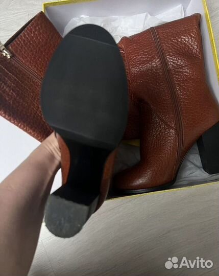Сапоги зимние евро натуральная кожа 38