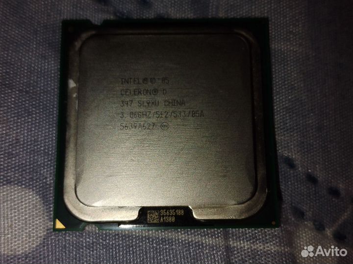 Процессор celeron 347 торг уместен