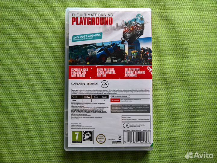 Burnout Paradise Remastered - Nintendo Switch