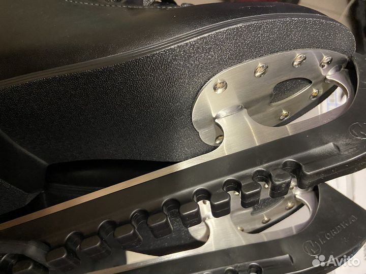 Коньки фигурные laval adult черные мужские