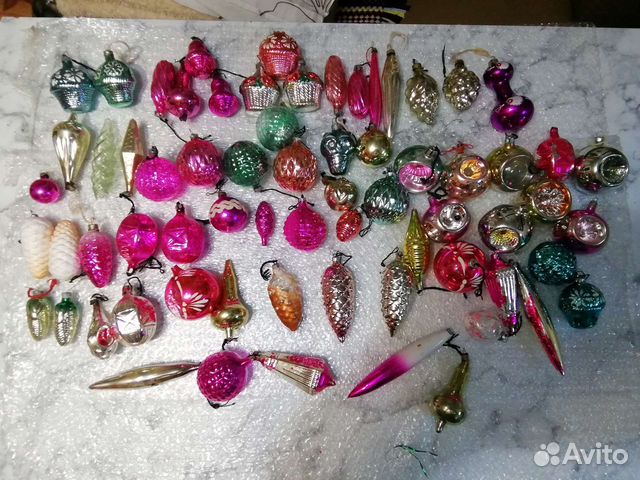 Елочные игрушки СССР