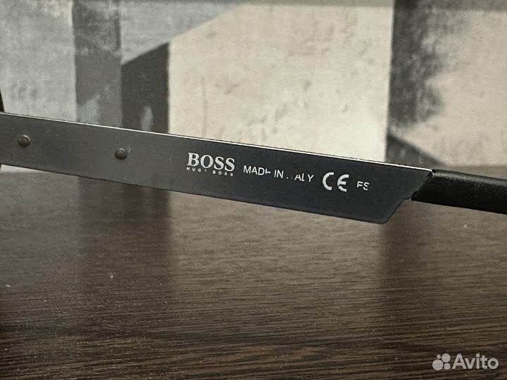Очки Hugo Boss - оригинал, металлическая