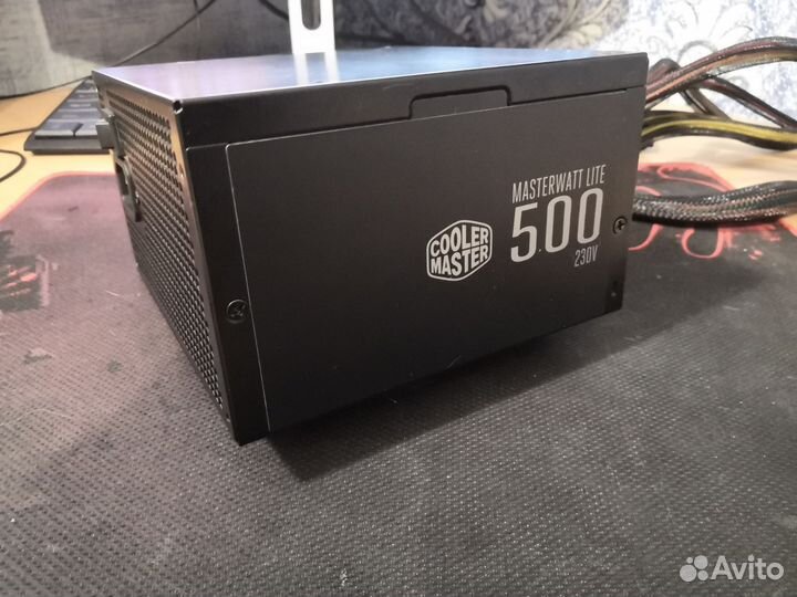 Блок питания CoolerMaster MasterWatt Lite 500w,80+