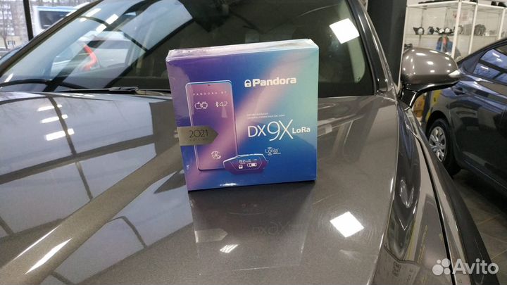 Автосигнализация с автозап. pandora DX 9X LoRa