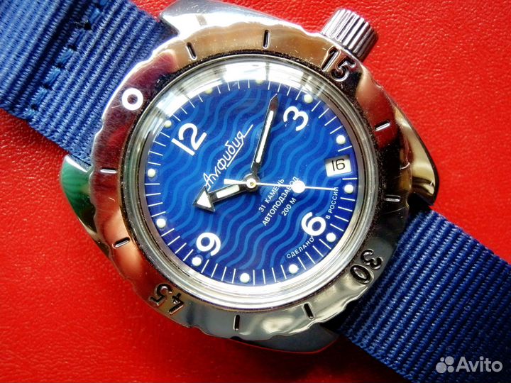 Часы Восток Амфибия с автоподзаводом