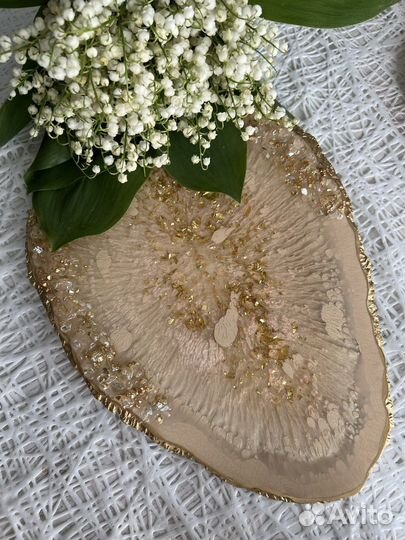 Фруктовница этажерка набор из эпоксидной смолы