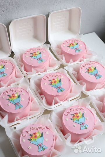 Торт, бенто, капкейки на заказ на