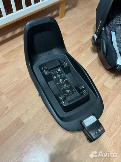 Автолюлька maxi cosi rock с базой family fix
