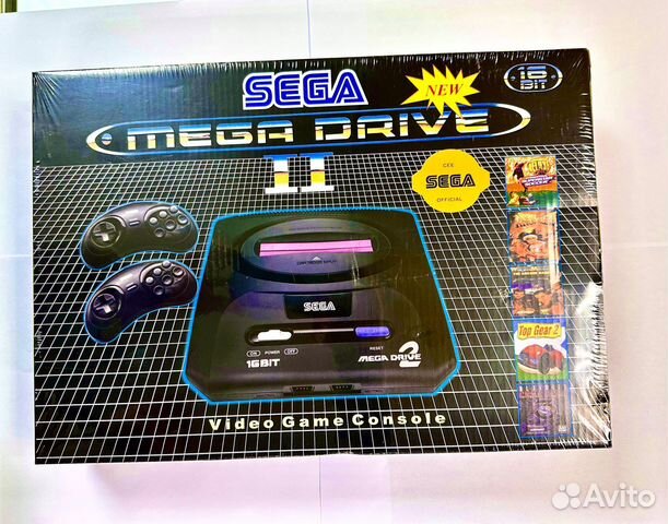 Sega игровая приставка 16 бит