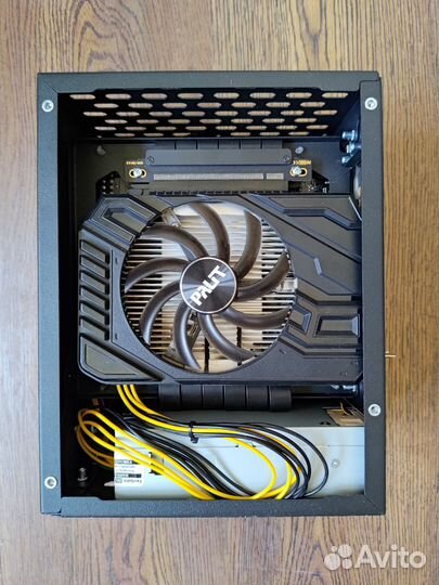 Новый тихий mini itx компьютер