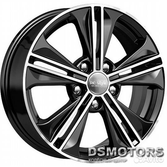 Диски кс778 6.0/16 5x114.3 ET43 d67.1 алмаз чёрный