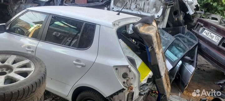 Skoda fabia 2 рест разбор