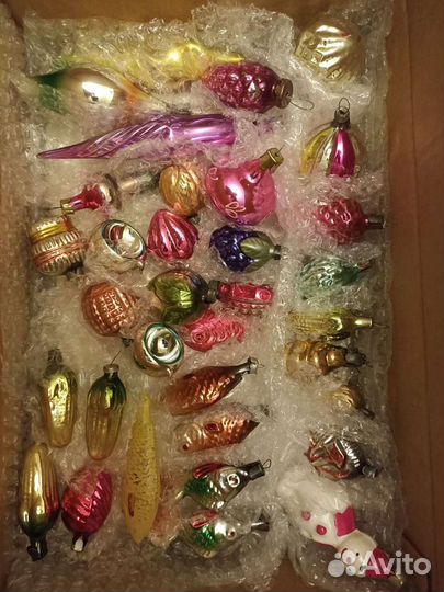 Елочные игрушки СССР 1948-1980 гг