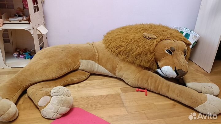 Мягкая игрушка лев большой