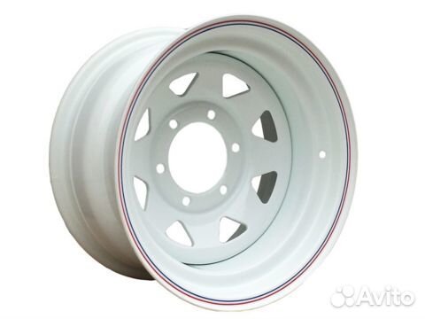 ORW диск стальной 6x139.7 8х15 ET- 25 d 110 белый