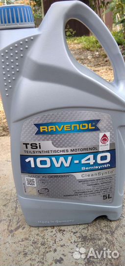 Моторное масло Ravenol 10w-40