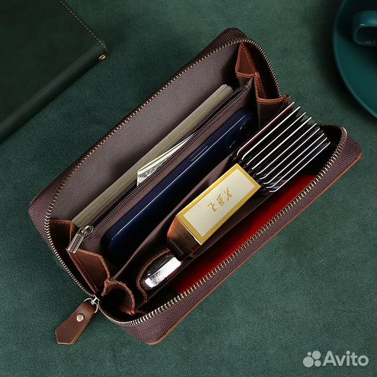 Кошелек мужской натуральная кожа