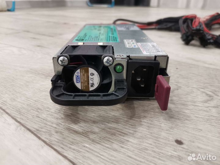 Серверный блок питания для майнинг ферм 1200вт