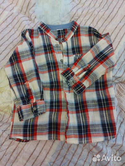 Рубашка и брюки на мальчика 80-86