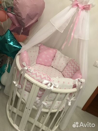 Бортики в кроватку